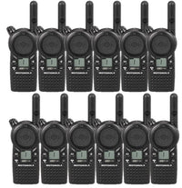 Motorola CLS1110 12 Pack 2-Way Radio Bundle