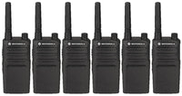 Motorola RMM2050 MURS Two Way Radio 6 Pack