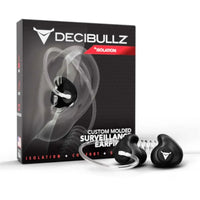 Decibullz Surveillance Isolation Earpiece Adapter + Surveillance Earpiece