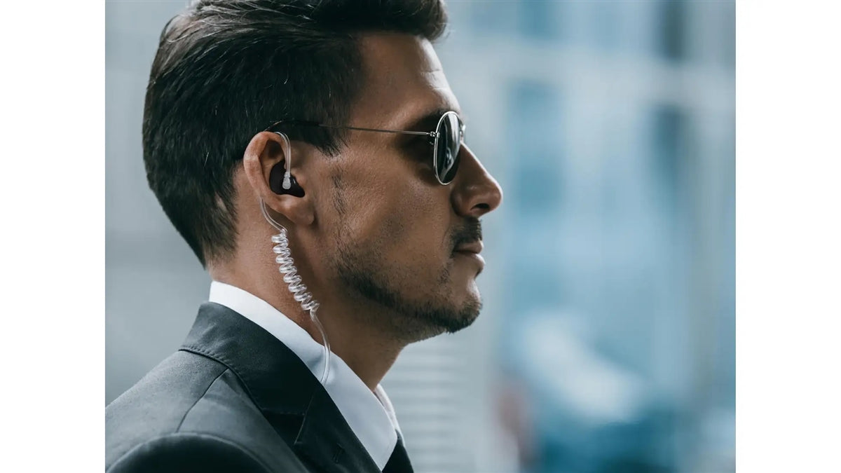 Decibullz Surveillance Isolation Earpiece Adapter + Surveillance Earpiece